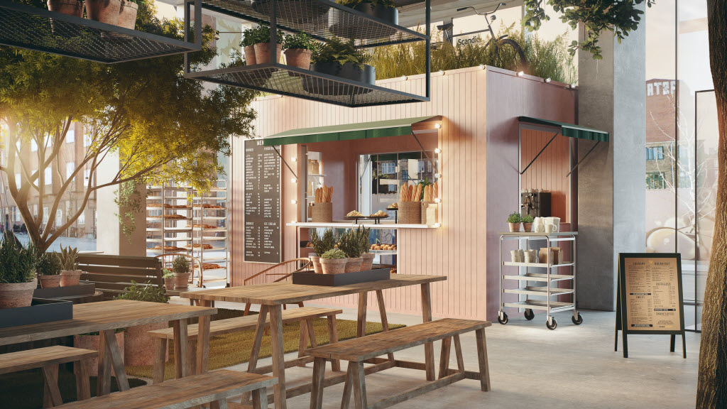 Scandic Kødbyen, Copenhagen, Café, The Coffee box